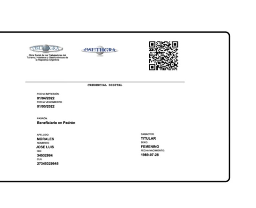 Disponible para todos los afiliados el nuevo sistema de credenciales digitales de OSUTHGRA y UTHGRA