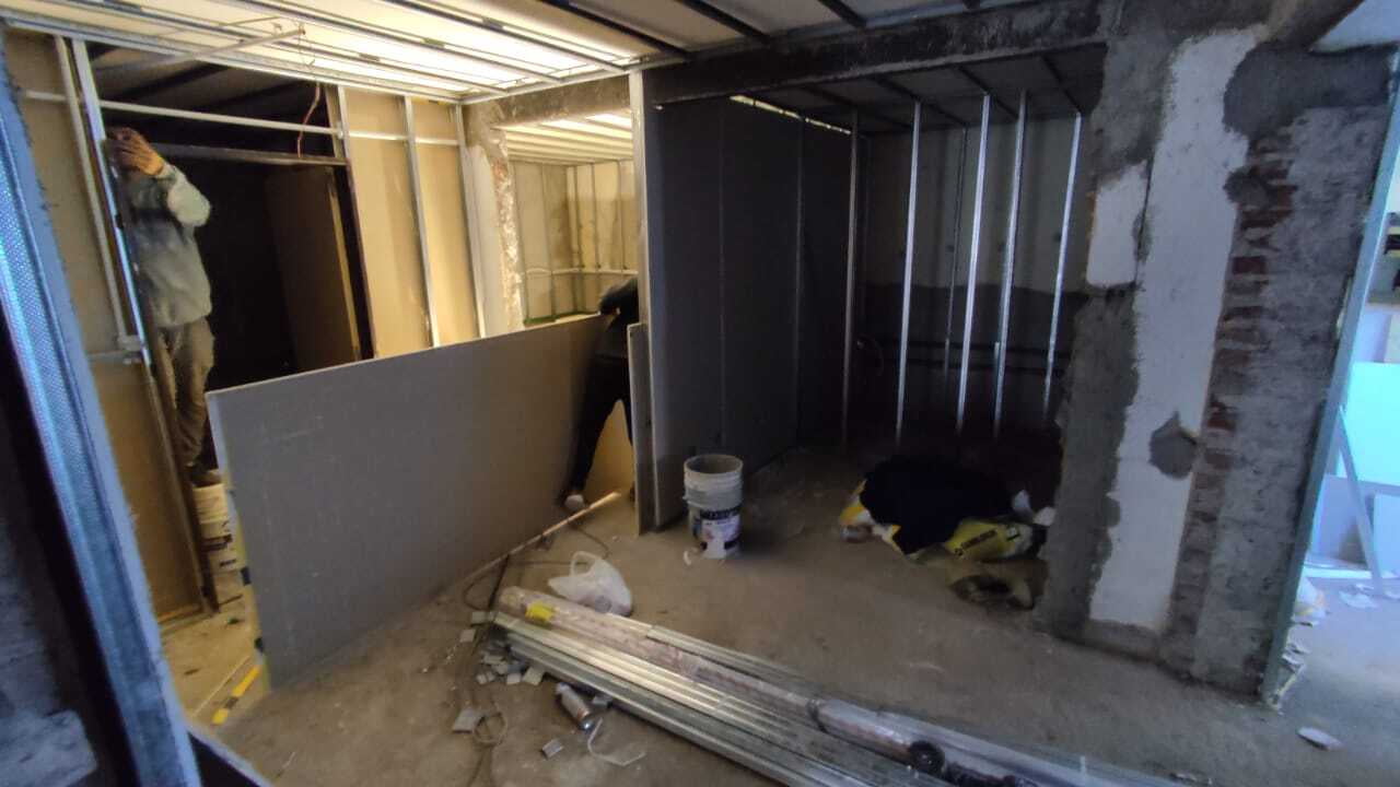 Continúan las obras en la delegación UTHGRA Río Ceballos