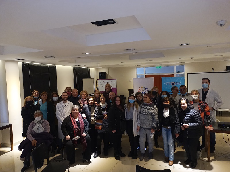 Taller de hipertensión arterial en la UTHGRA San Martín