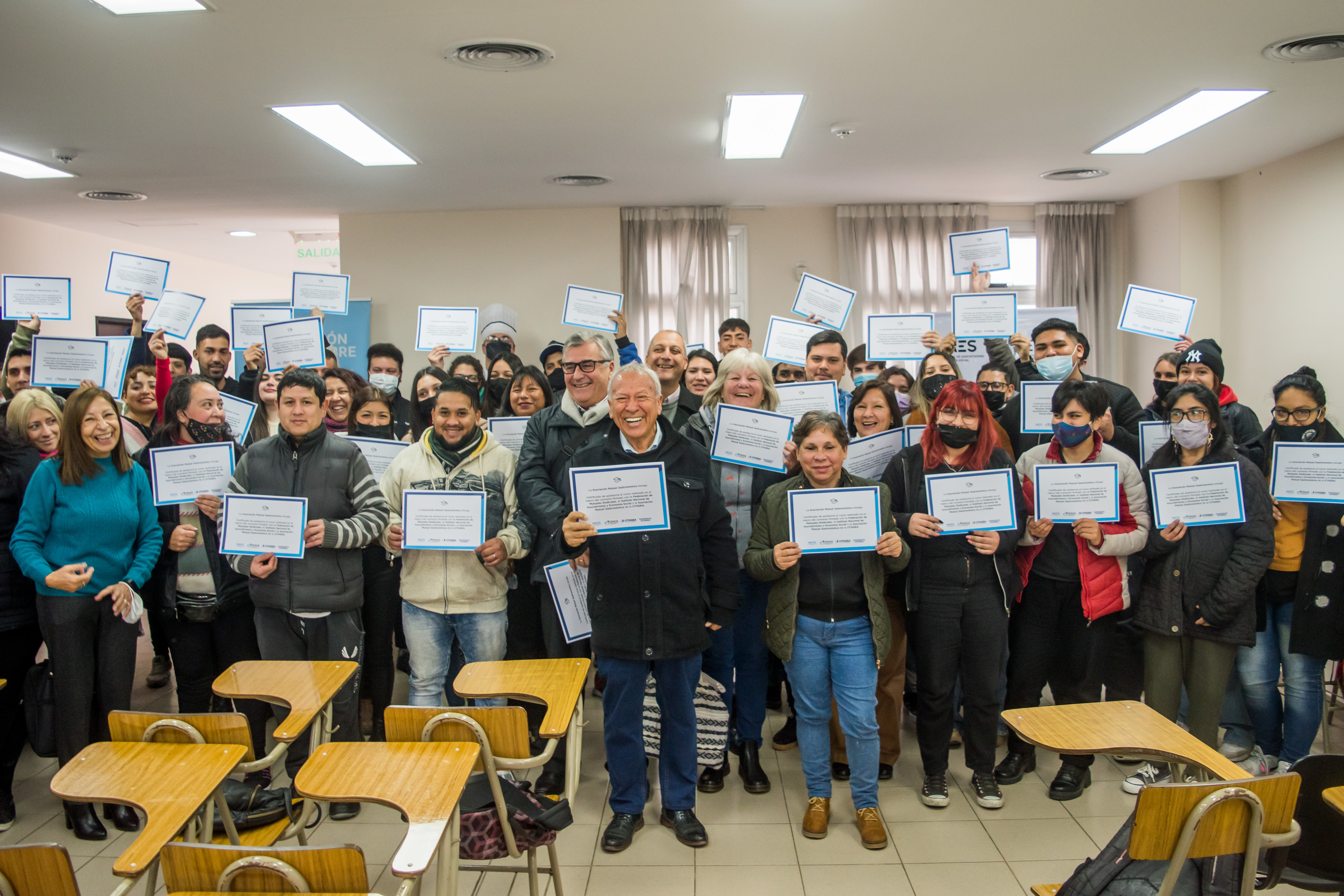 Finalización de cursos y viaje a Mar del Plata en la seccional de Quilmes