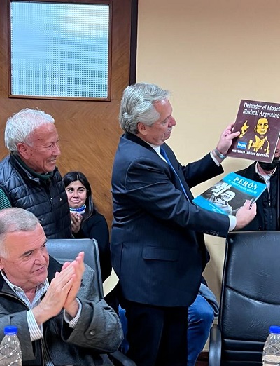 La UTHGRA presente en el acto en la CGT por los 48 años del fallecimiento de Juan Domingo Perón