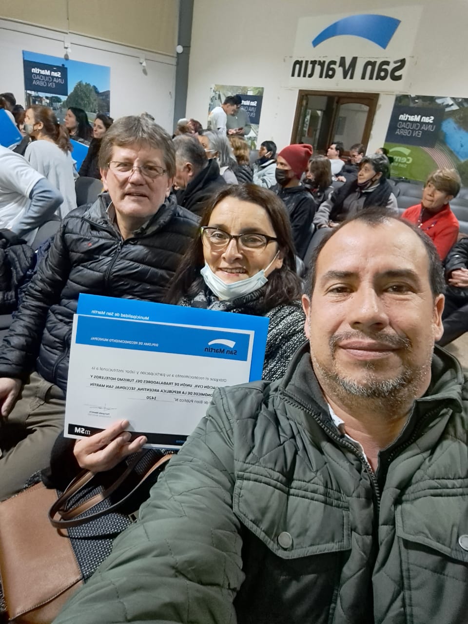 La seccional de San Martín fue reconocida como entidad de bien público