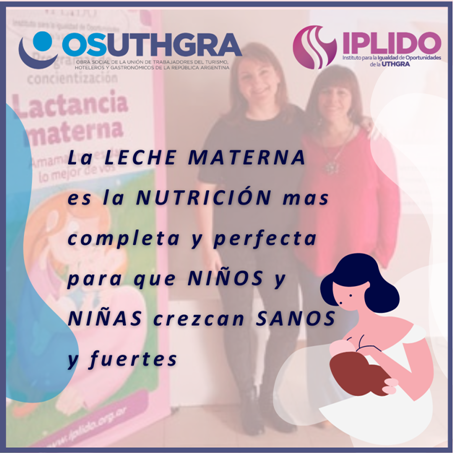 El IPLIDO remarca la importancia de la lactancia materna