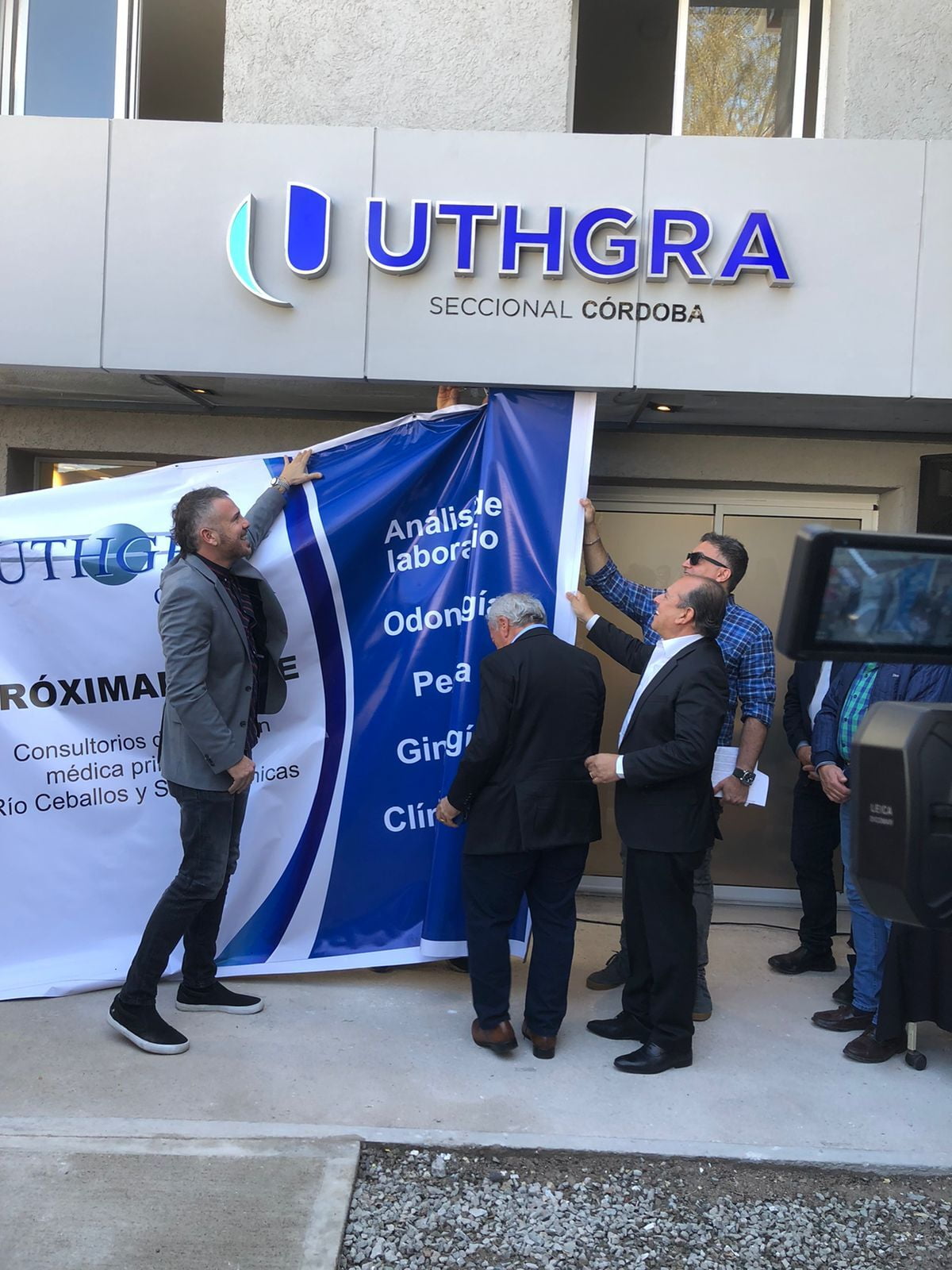 UTHGRA Córdoba inauguró el Centro de Atención Primaria de Salud de la delegación de Río Ceballos