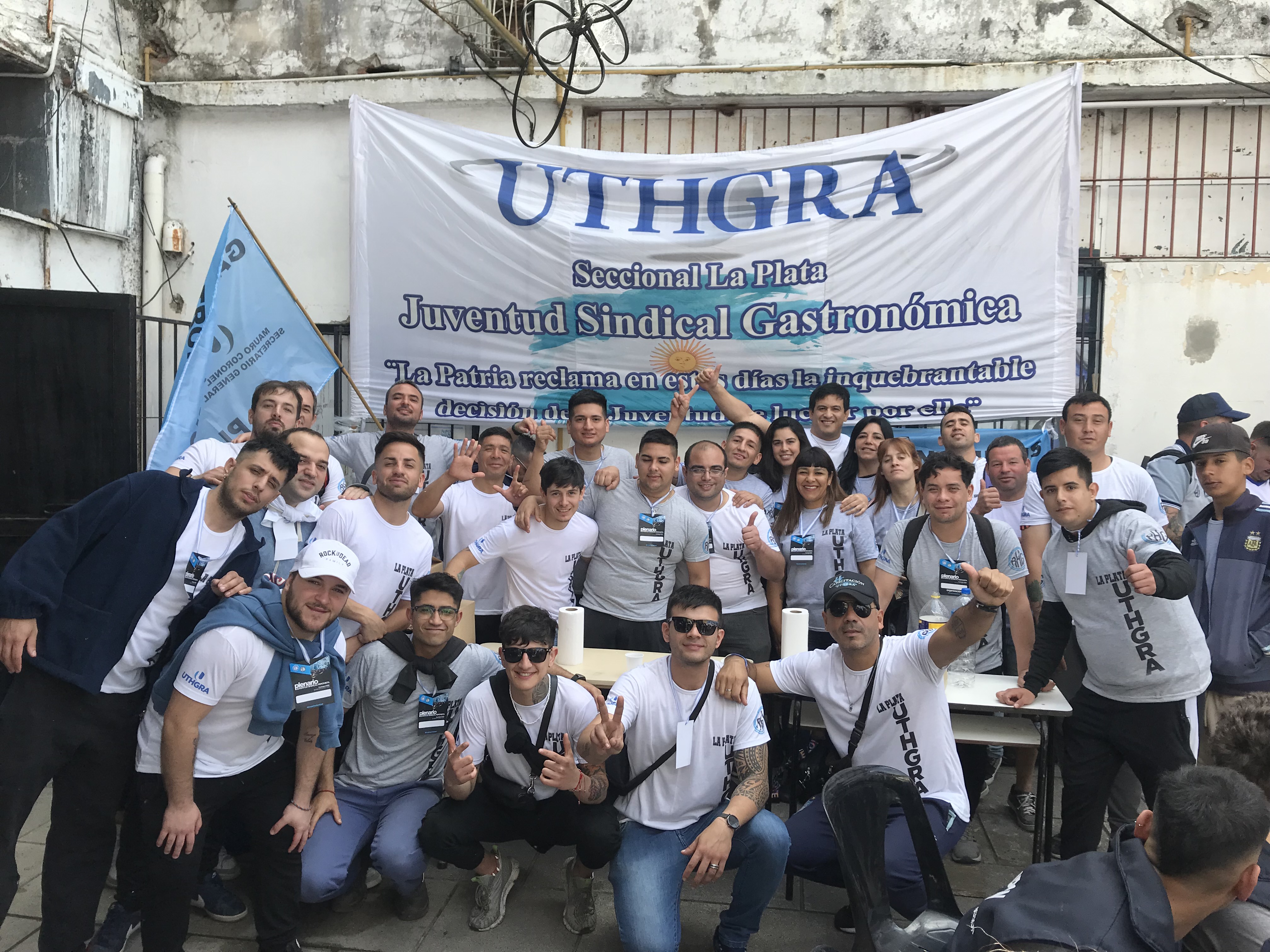 La UTHGRA participó del Plenario de la CGT de la región La Plata