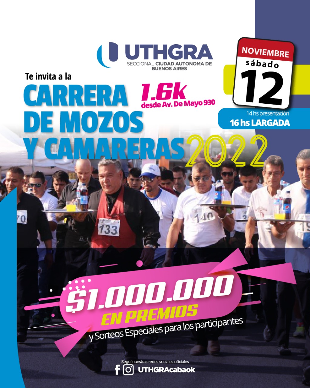CARRERA DE MOZOS Y CAMARERAS 2022