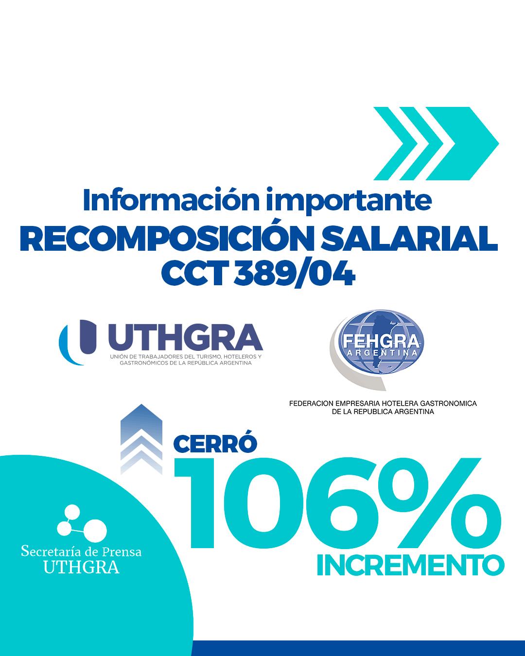 Acuerdo de recomposición salarial