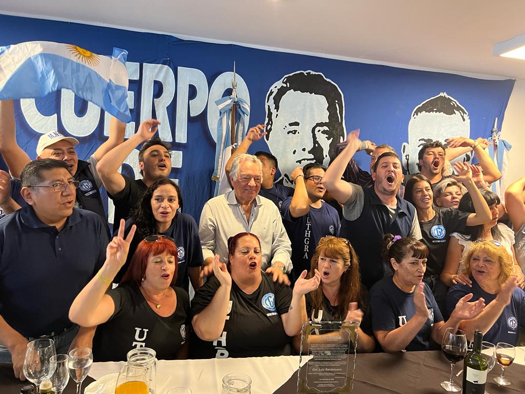 Barrionuevo prometió elecciones en la UTHGRA Córdoba frente a más de 200 trabajadores y delegados