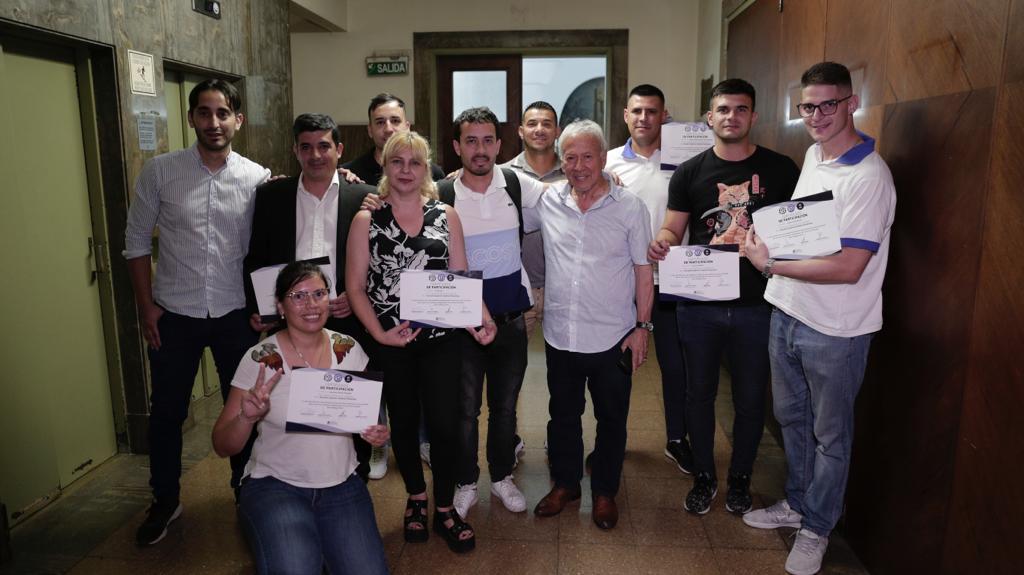Se entregaron los certificados a los alumnos egresados de la Escuela Superior de Peronismo de la CGT 2022