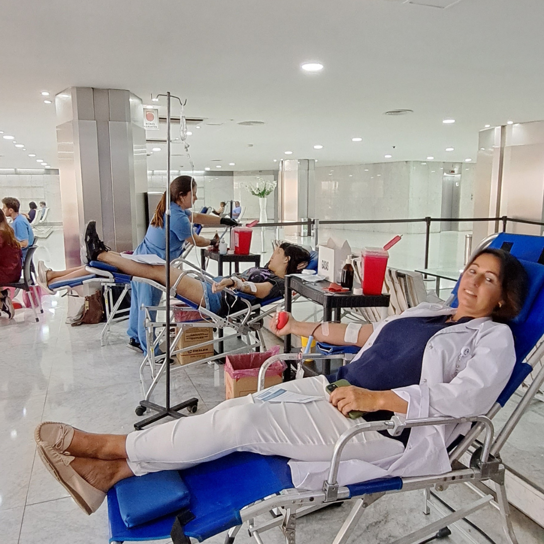 Transcurrió la primera jornada de la campaña de promoción de donación de sangre “Conectamos damos vida”
