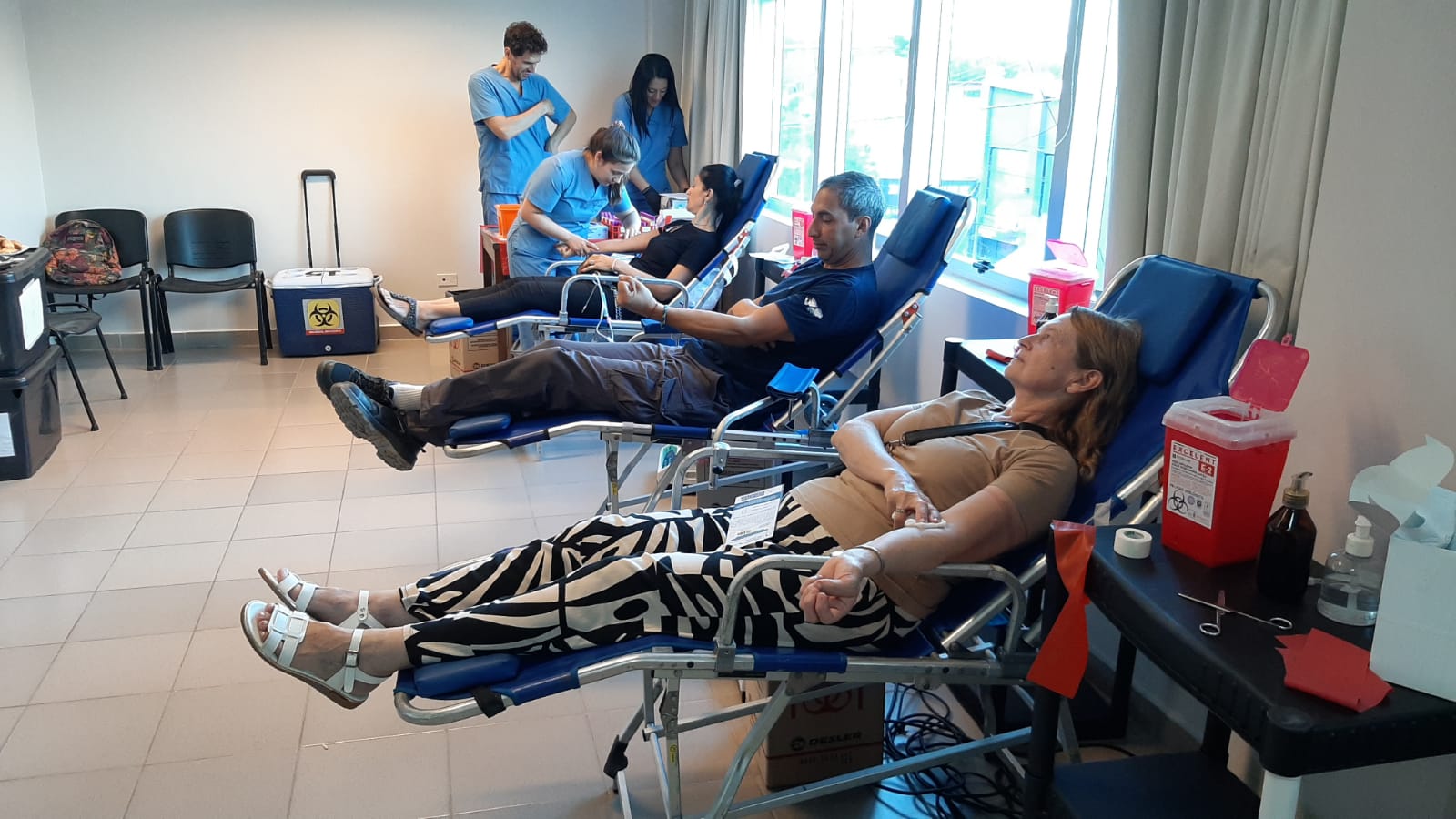 Segunda Jornada de la campaña de promoción de donación de sangre “Conectamos damos vida”