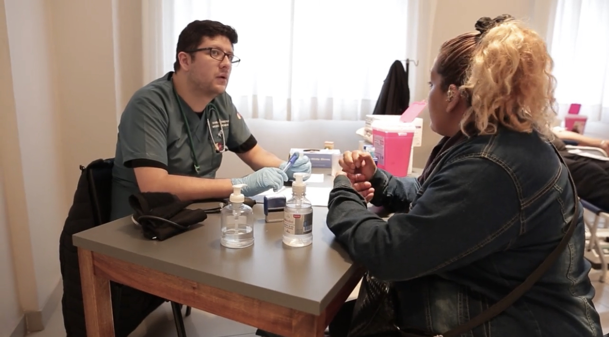 La UTHGRA San Martín fue sede de la tercera jornada de la campaña de promoción de donación de sangre