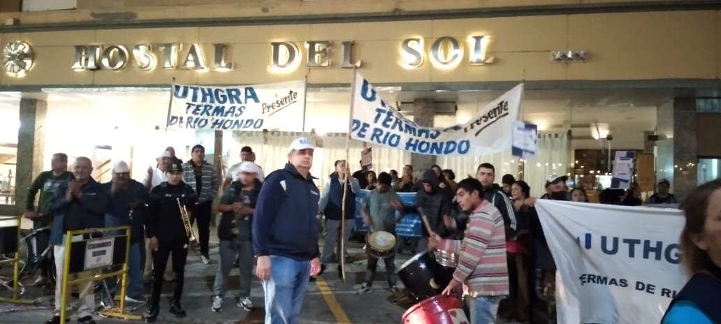 Movilización y estado de alerta en la UTHGRA Termas de Río Hondo