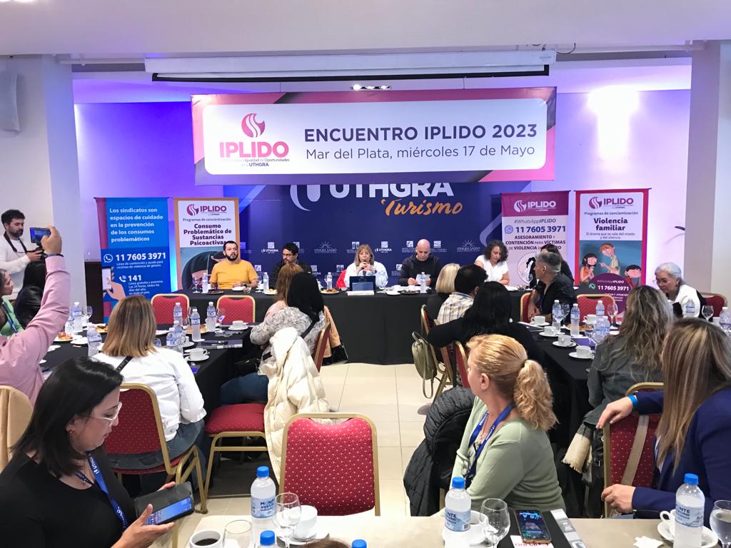 Más de 150 dirigentes participaron del encuentro del IPLIDO en Hotel Presidente Perón de Mar del Plata