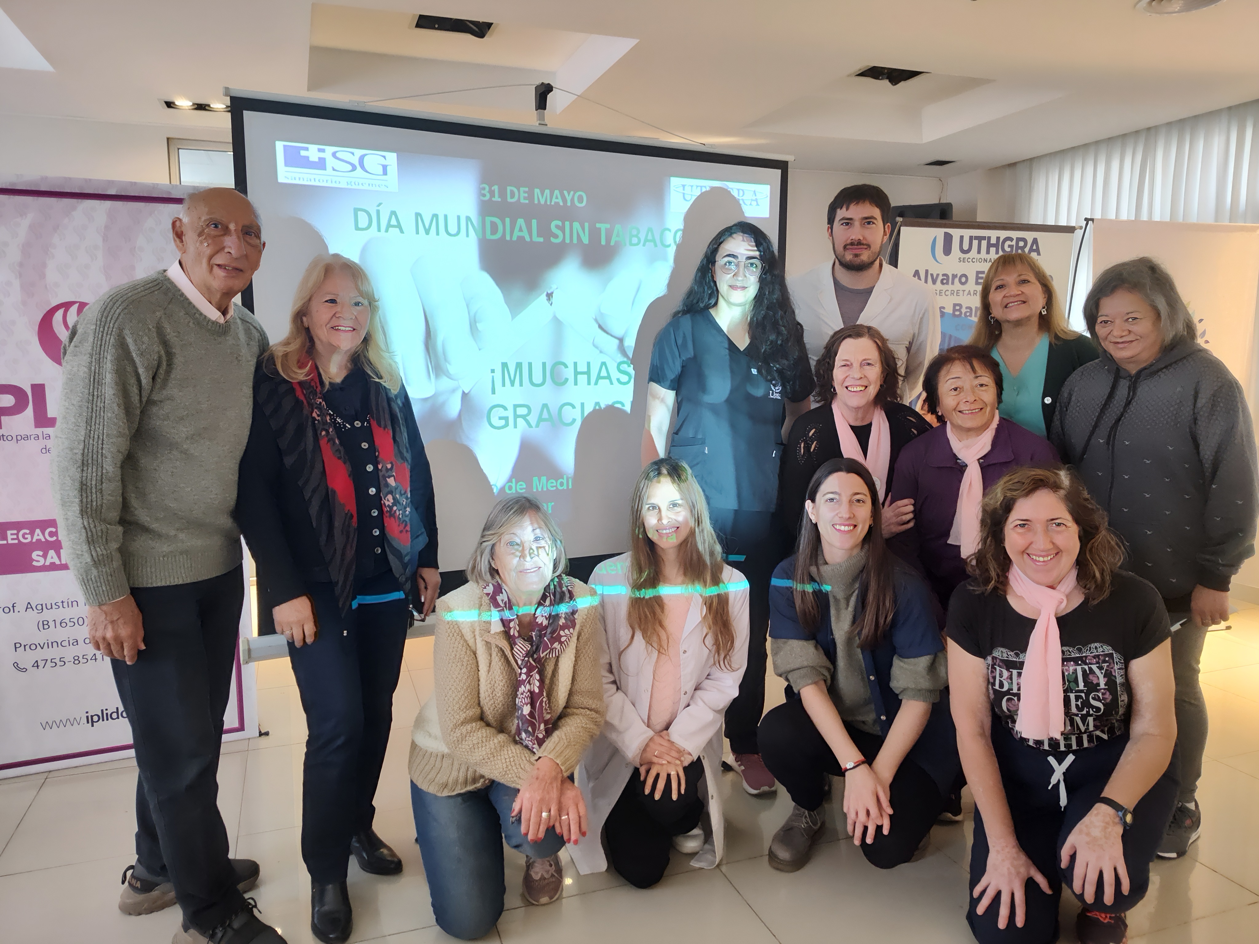 Taller de cesación tabáquica en la seccional de San Martín