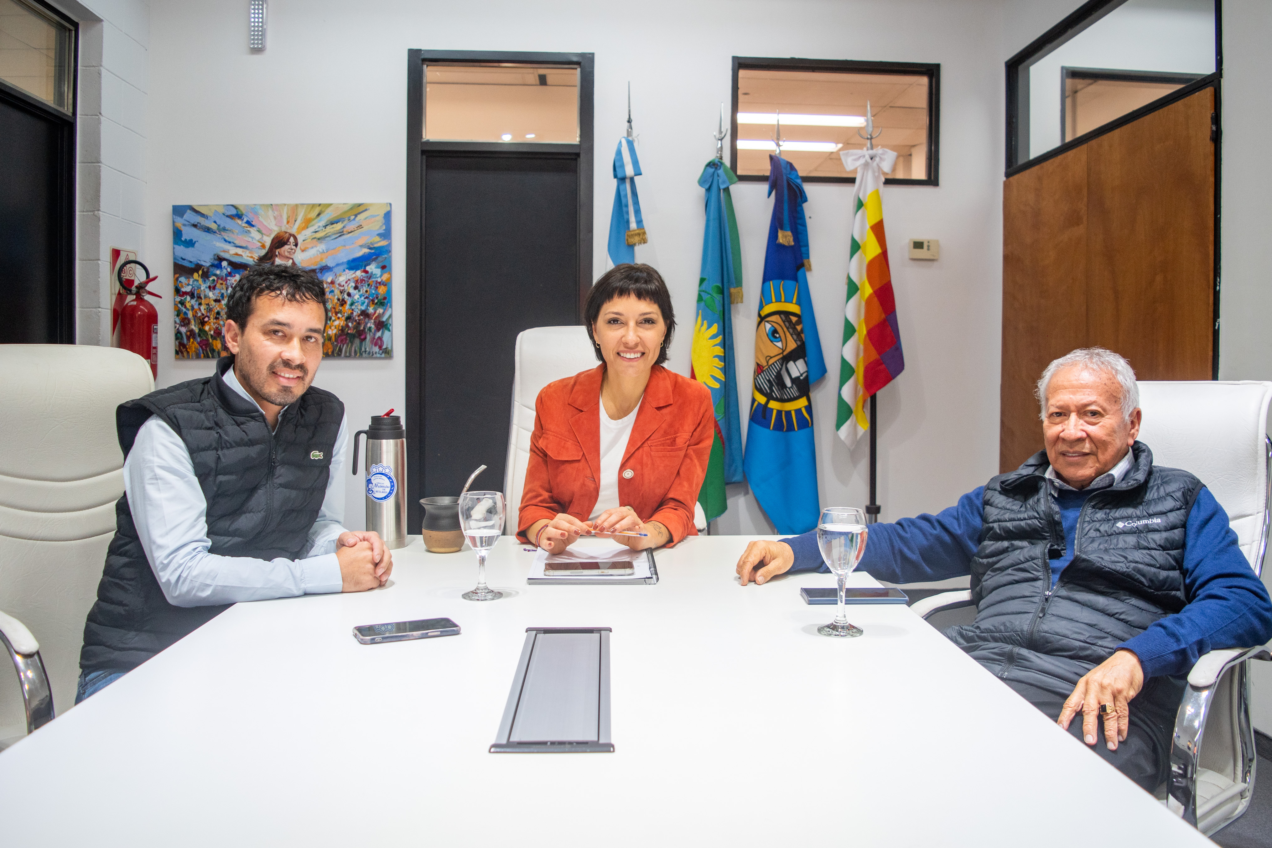 Reunión entre la UTHGRA Quilmes y la intendenta para seguir impulsando los programas de capacitación y formación en la ciudad