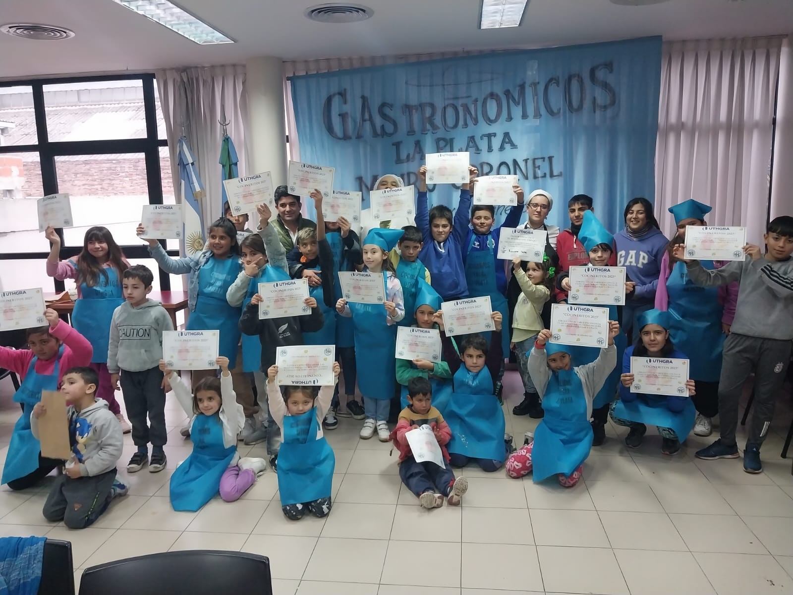 Nuestra seccional de UTHGRA La Plata llevó a cabo una jornada para los hijos de afiliados