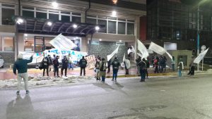 La UTHGRA Tierra del Fuego retoma los reclamos nocturnos