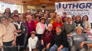 UTHGRA San Martín celebró una jornada junto a los jubilados gastronómicos